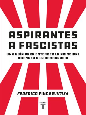 cover image of Aspirantes a fascistas